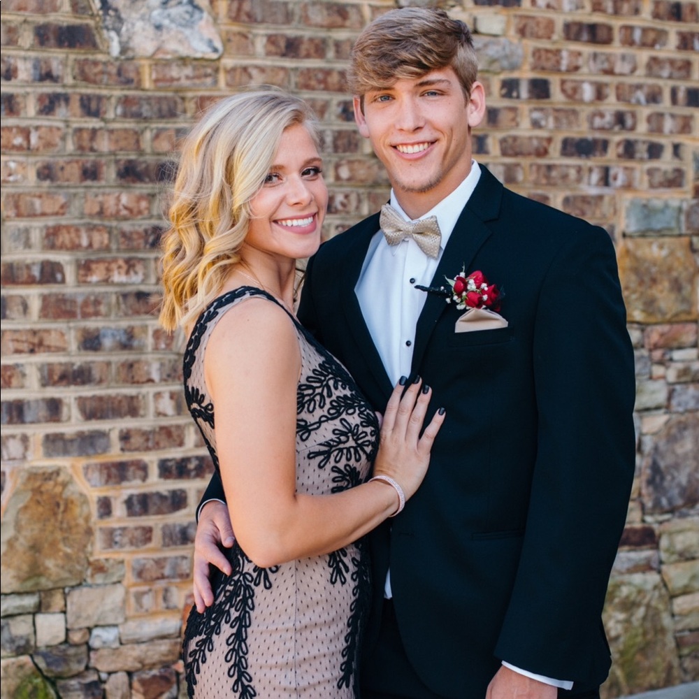 Worn once mesh prom dress!!!